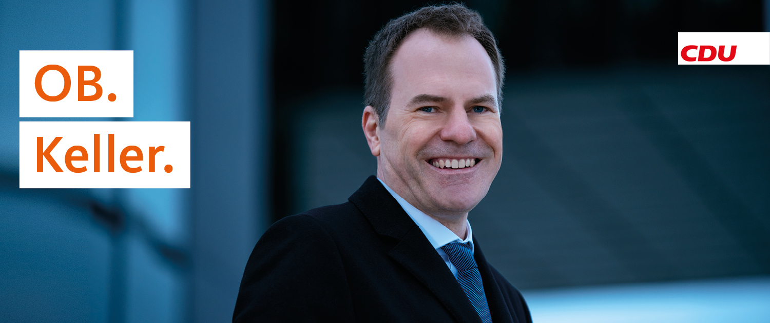 Bild von Dr. Stephan Keller, Oberbürgermeister-Kandidat der CDU Düsseldorf