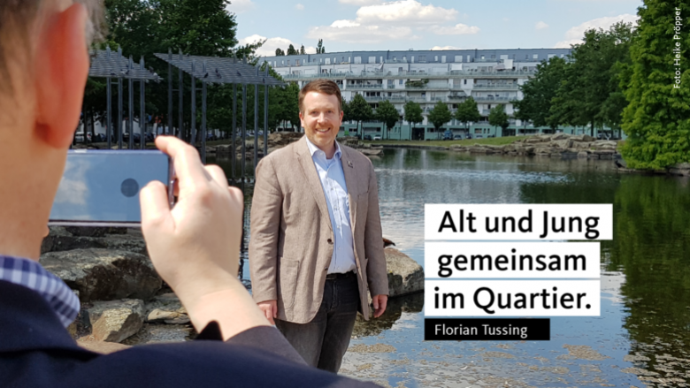 mehr passgenau Förderangebote für Jung und Alt Florian Tussing wirbt für mehr passgenau Förderangebote für Jung und Alt