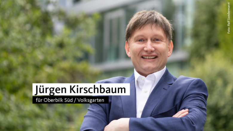 Jürgen Kirschbaum - Kandidat für Oberbilk Süd Foto von Jürgen Kirschbaum